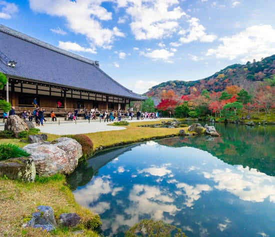 Kyoto Autumn Landscape