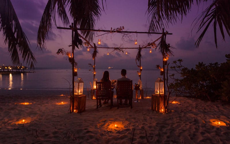 Bandos Maldives Resort Private Dinner
