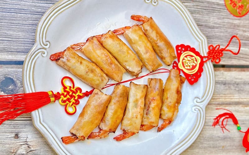 Chinese New Year Spring Rolls