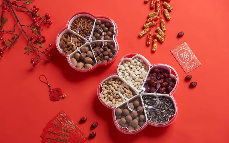 Chinese New Year Food Candy Tray