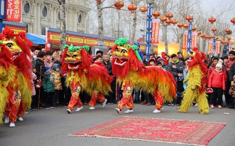 Chinese New Year Lion Dance