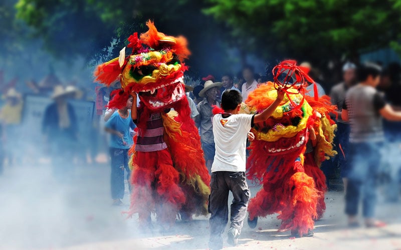 Chinese New Year Lion Dance