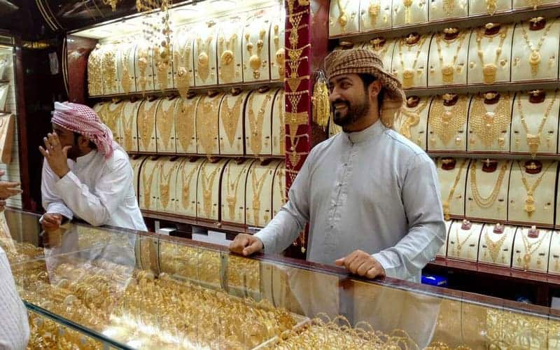Dubai Gold Souk Gold Jewelry