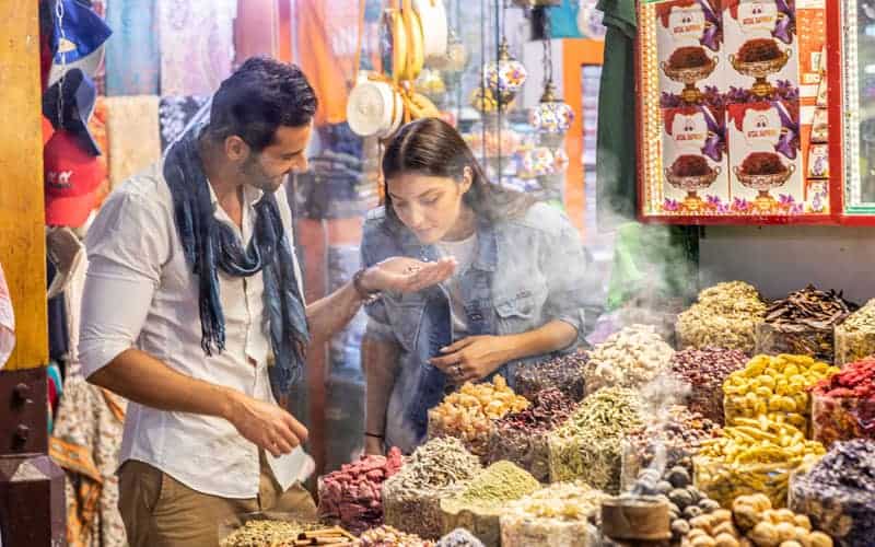 Dubai Spice Souk Spice Stand