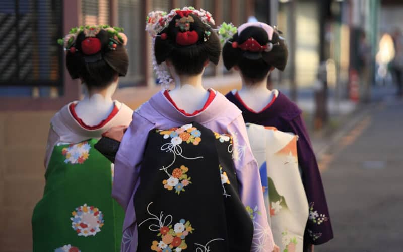 Gion Entertainment Area Kyoto Geisha