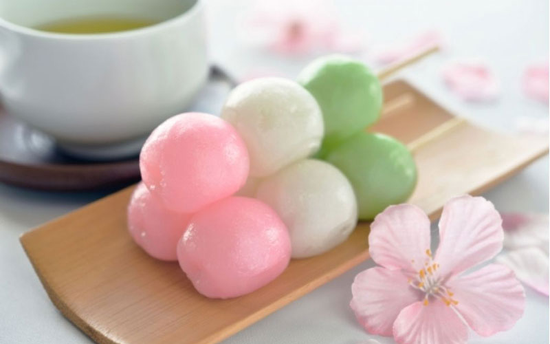Japan Cherry Blossom Food Hanami Dango