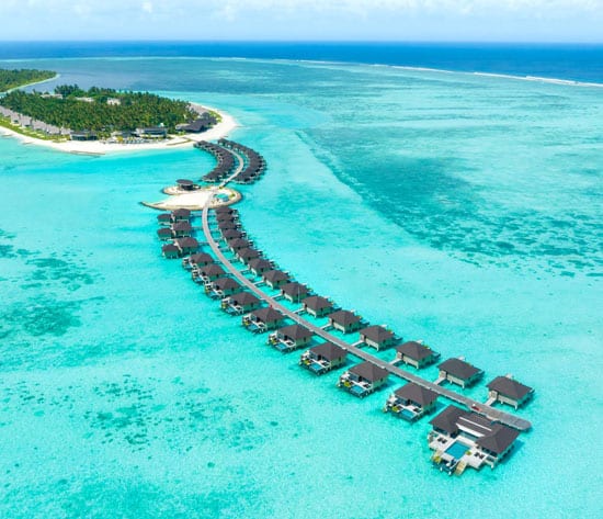 Atolls in the Maldives