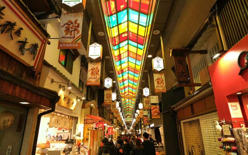 Nishiki Market Stalls Shops