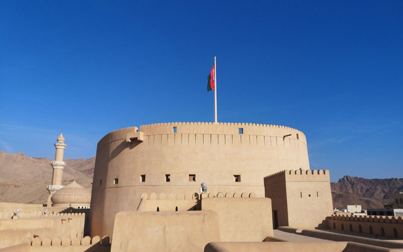 Historical Oman Nizwa Fort