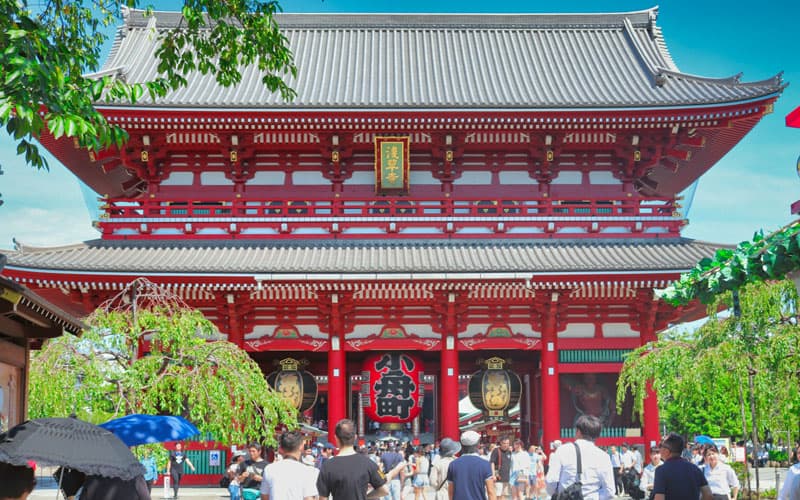Sensoji Temple Entrance