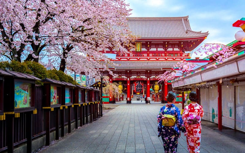 Sensoji Temple Kaminarimon Gate