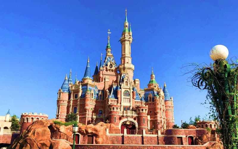 Enchanted Storybook Castle in Shanghai Disneyland