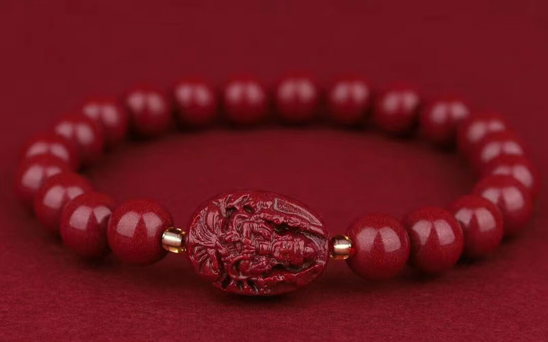 Ben Ming Nian Lucky Red Bracelet Buddha Pendant
