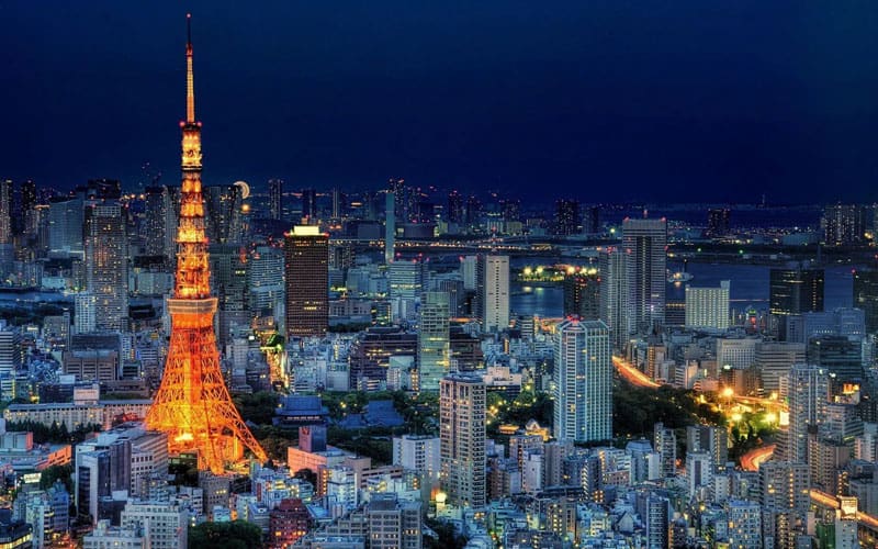 Tokyo Tower Night View