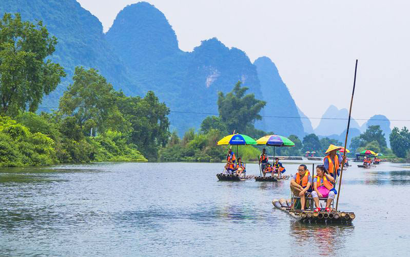 Bamboo Raft Yangshuo